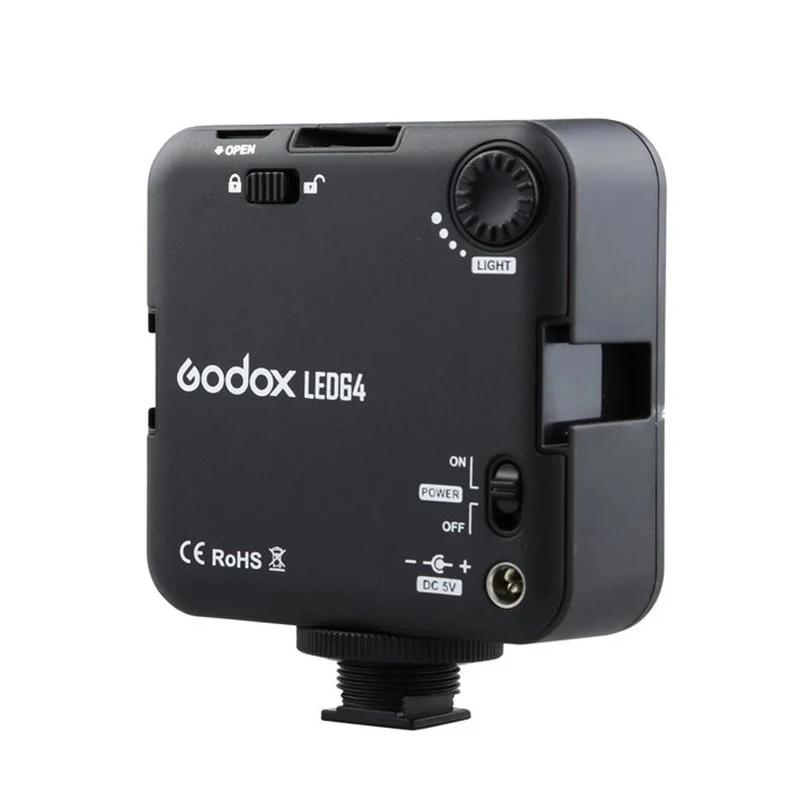 Светильник Godox LED 64 для камеры светильник s лампа видеокамеры Nikon Canon Sony |