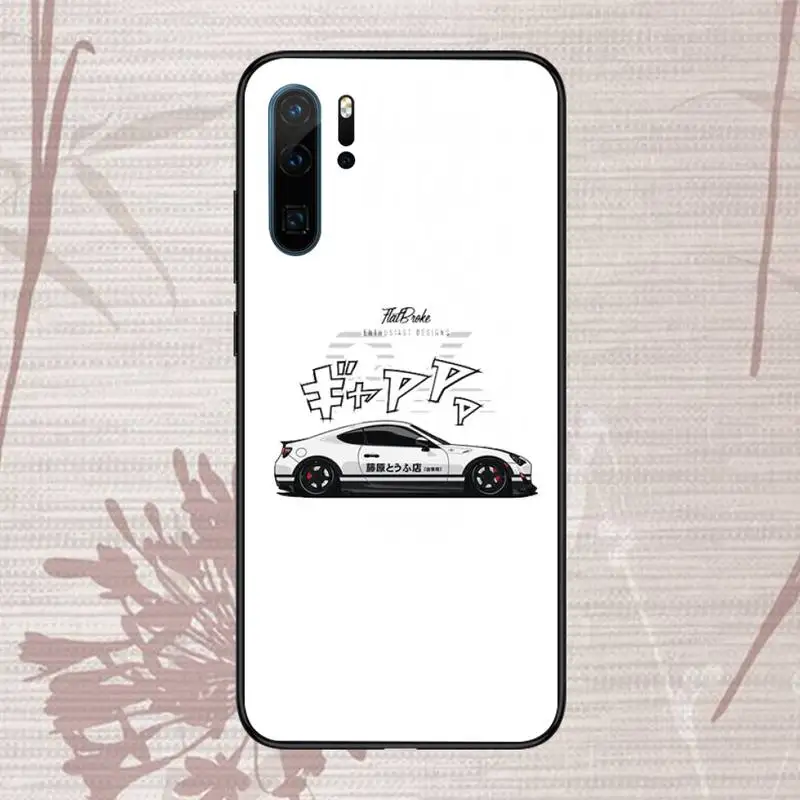 

INITIAL D Super car AE86 Phone Case For Huawei honor Mate P 9 10 20 30 40 Pro 10i 7 8 a x Lite nova 5t