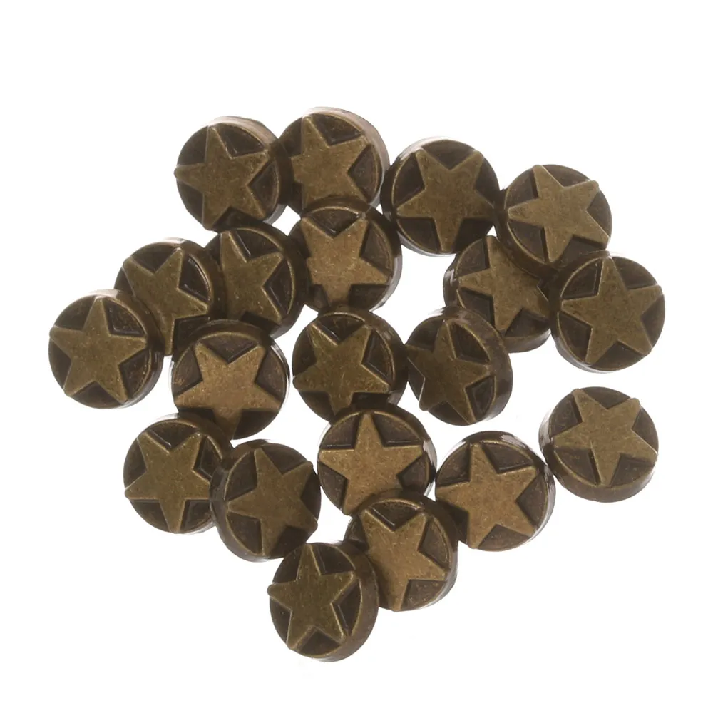 20/40 Pcs Mini Buttons Handmade Doll Clothes Tiny 5mm Star Pattern Decoration Buckles for DIY Dolls Clothing Sewing Accessories | Игрушки и