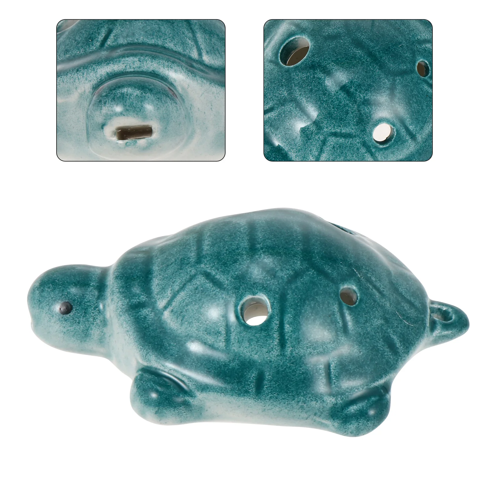 

1 Set Ocarina Flute Turtle Shape Ocarina Adorable Ocarina Flute Beginner Ocarina