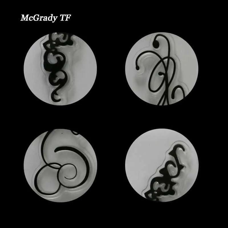 Форма кружева штамп шаблон изображение пластина Штамповка Печать Чистый для