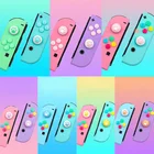 Nintend джойстик Стик ручка Кепки Защитная крышка Для Nintendo Switch Joy-con контроллер ABXY ключ Стикеры кожи чехол