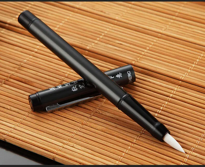 Герой 98 губчатая головка каллиграфическая ручка авторучка тип кисти Бизнес