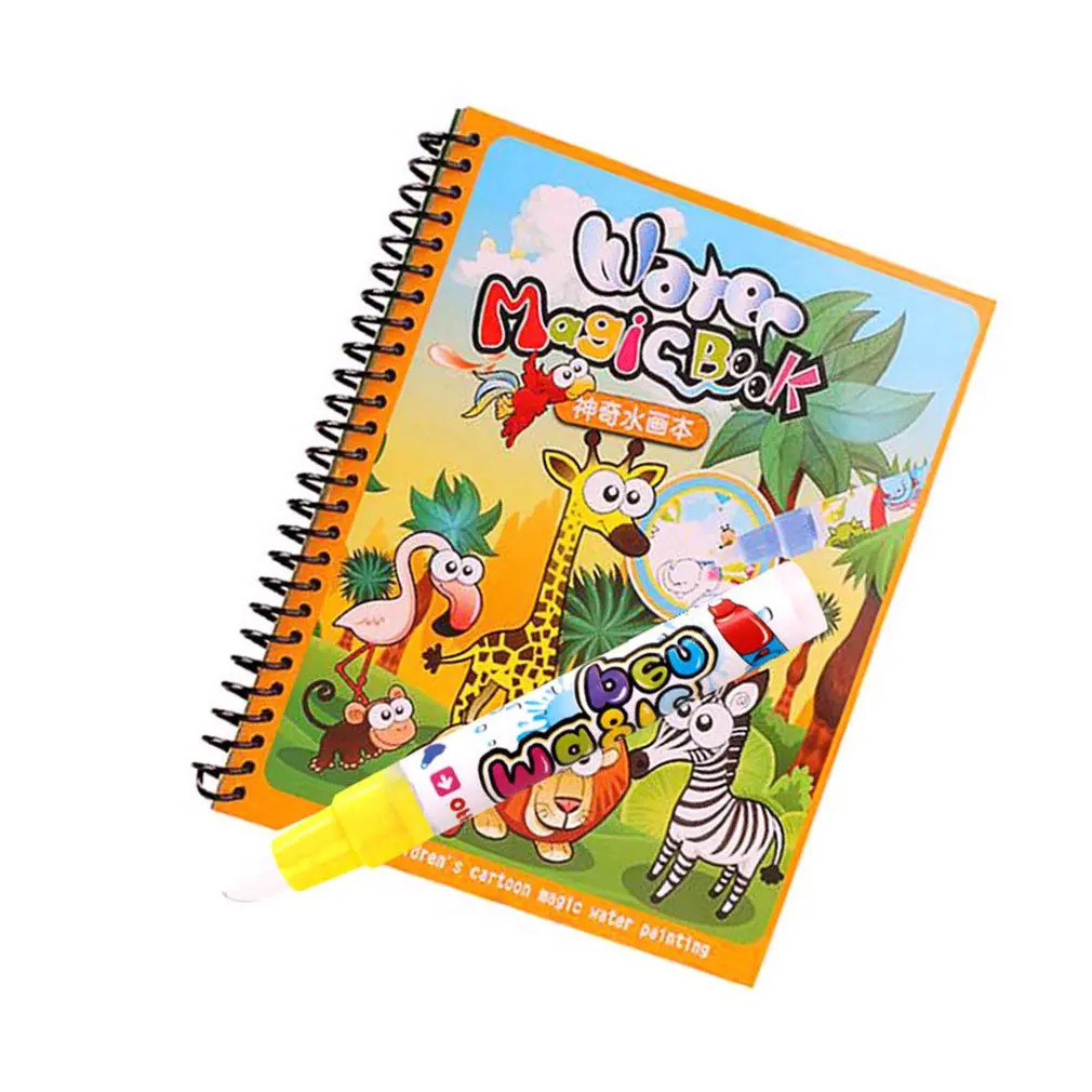 Креативный Цвет Diy катушка скретч картина Детская граффити эскиз книга Картина