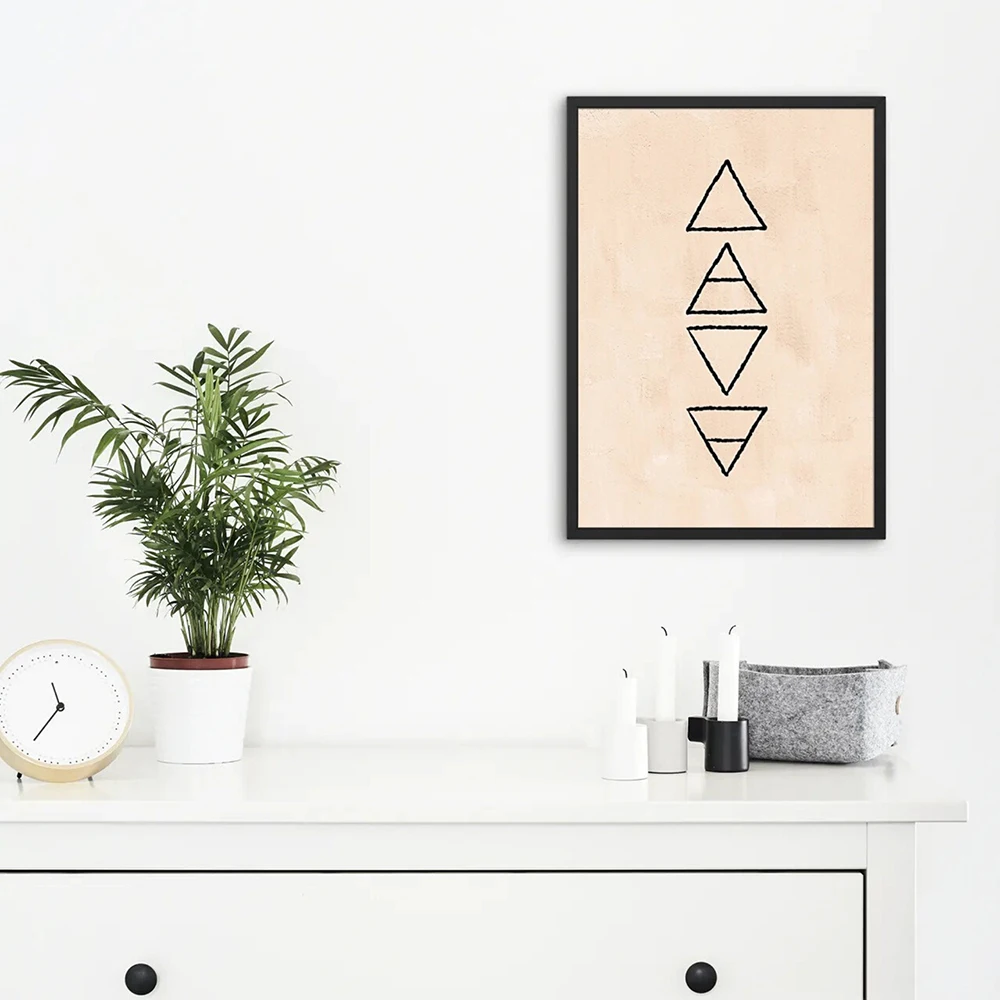 Мистические глаза Boho принты рук абстрактная луна солнце небесный