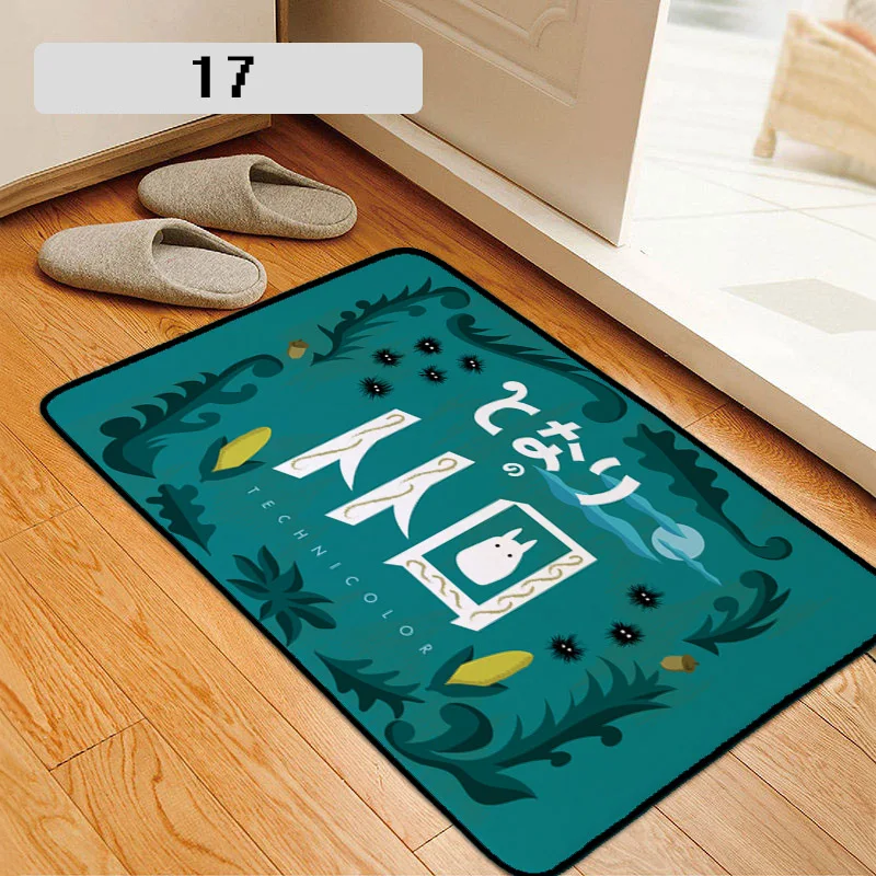 Коврик Totoro мужской нескользящий аниме без лица напольный коврик для дома