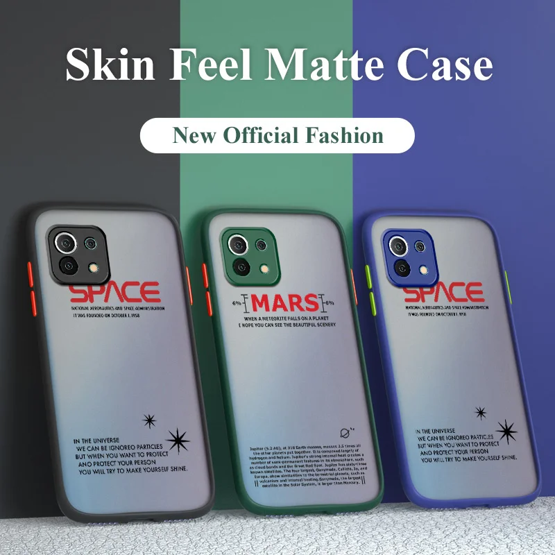 

Martian Text Case For Xiaomi Mi 11 lite Ultra 11i 10T 9T Pro Lite 10 10S 9 8 lite Pro Poco F2 X2 F3 Pro Soft Phone Cover Funda