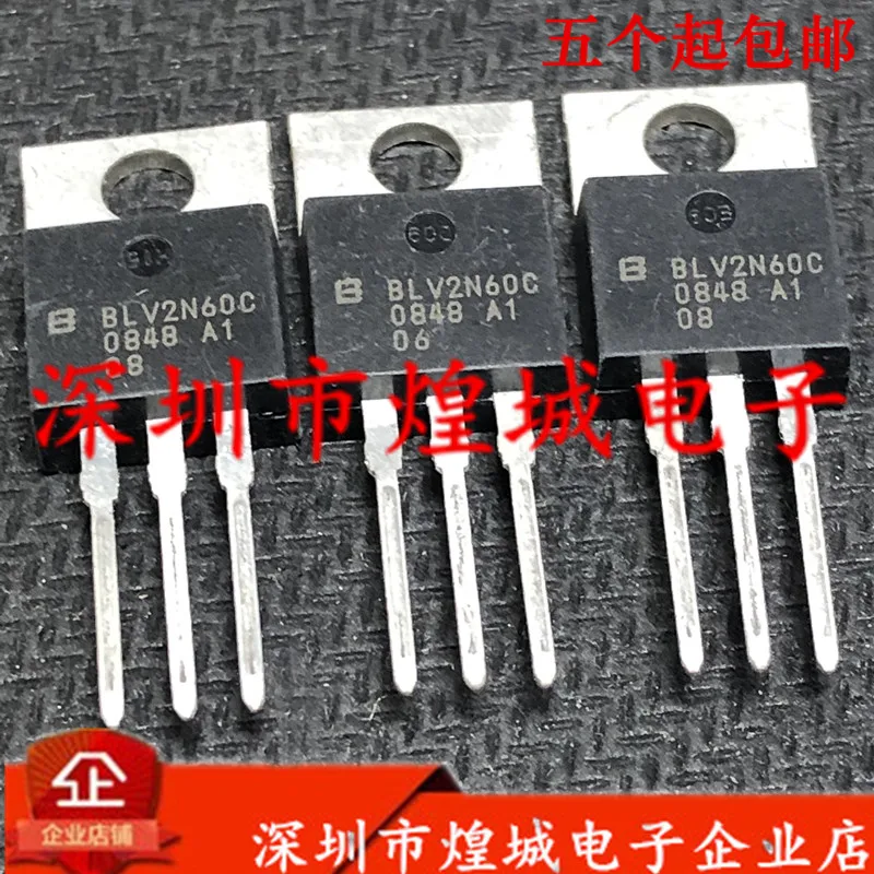 

10 шт BLV2N60C TO-220 600V 2A 5