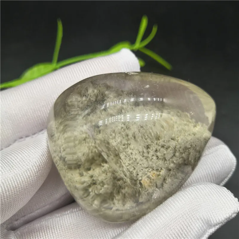 

59 г! Редкие натуральные кристаллы хорита, сад, белый, призрак, кварц, гостевой кварцевый минерал, камень для лечения