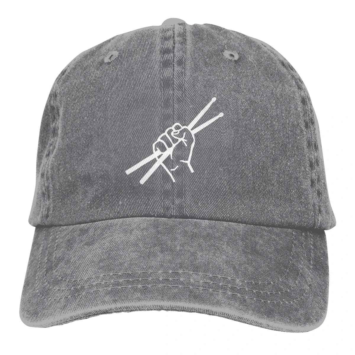 

Drumsticks Drummer Hats For Men Women Fashionable Adjustable Baseball Cap Vintage Dad Hats