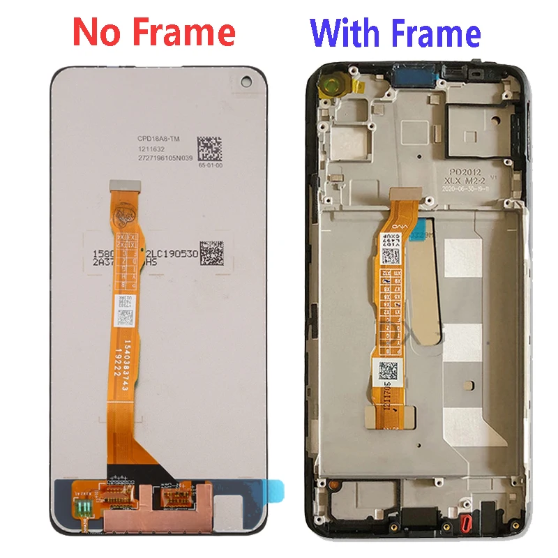 Pantalla Original de 6,51 "para VIVO IQOO Z1 V1986A, montaje de digitalizador con pantalla t&aacute;ctil LCD, piezas de reparaci&oacute;n-4