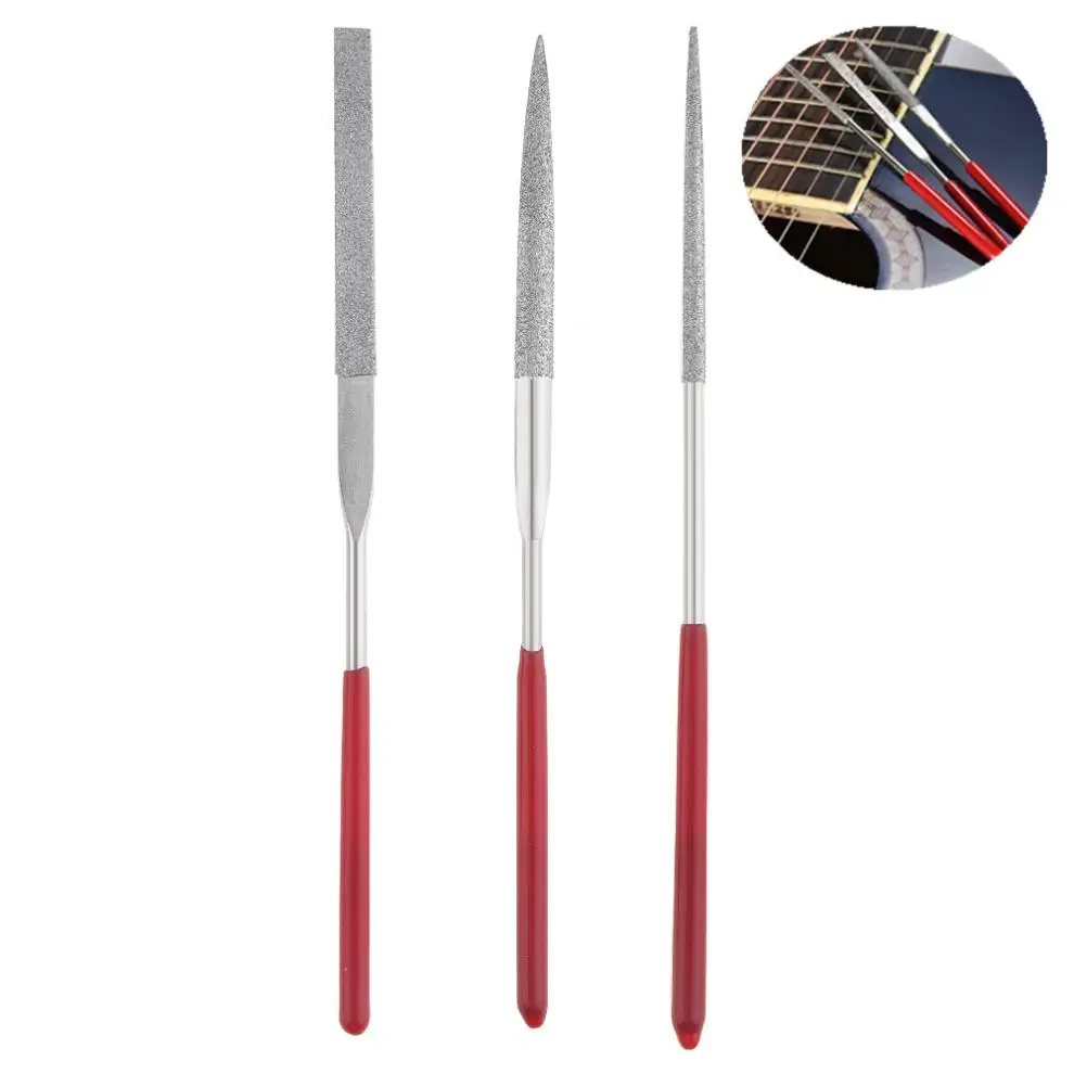 

10pcs Guitar Repairing Maintenance Tools Include Guitar Winder String Cutter Ruler Screwdriver Groove Polishing Set with Bag