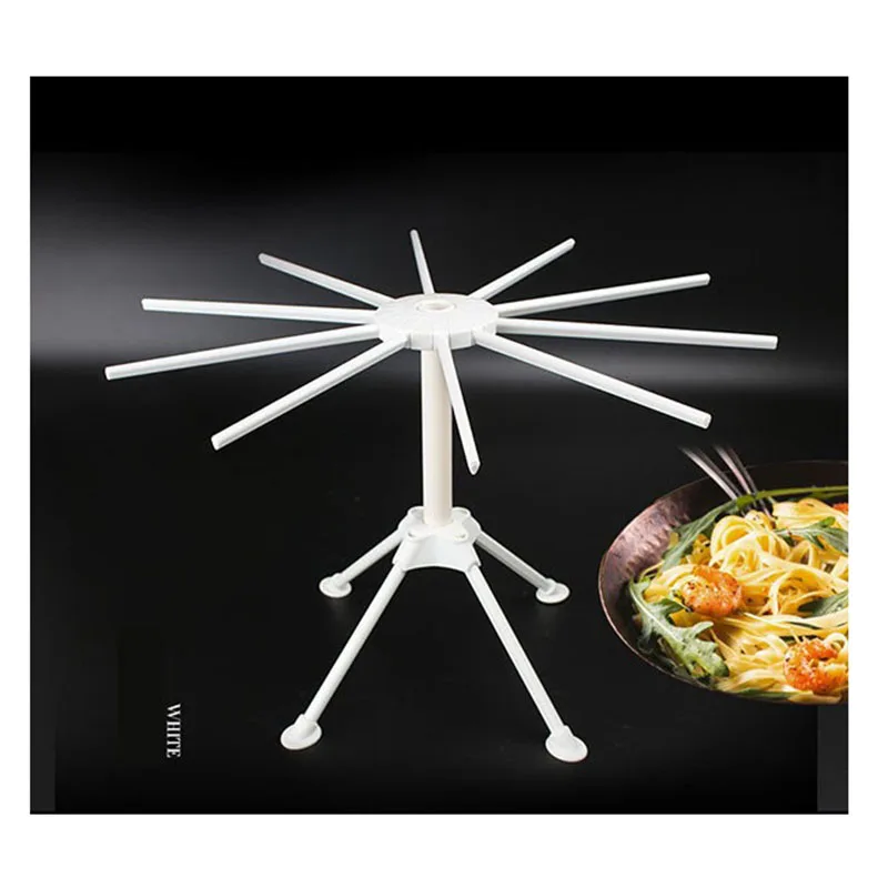 Паста сушилки спагетти барабан Стенд 10 шт. Вешалка Складная машина для лапши из