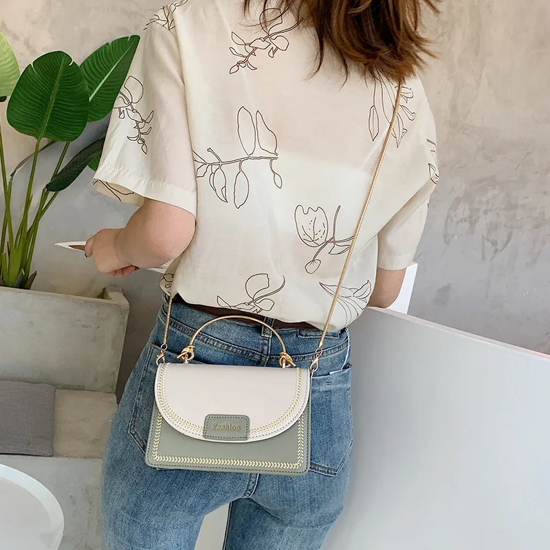 Новинка 2019 г. Женская летняя новая стильная пшеничная сосулька швейная Наклонная