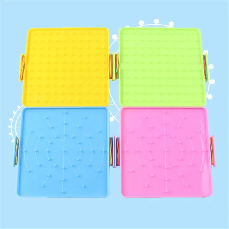 

2020 New Plastic Nail Plate Primary Mathematics Nailboard Tool Geometry Demo
