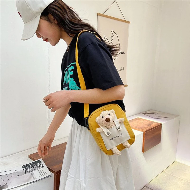 

Literary Cute Shoulder Bag Leisure Vintage Crossbody Bags Personality Purse Aesthetic Exquisite Shopping Bag High Quality Bags