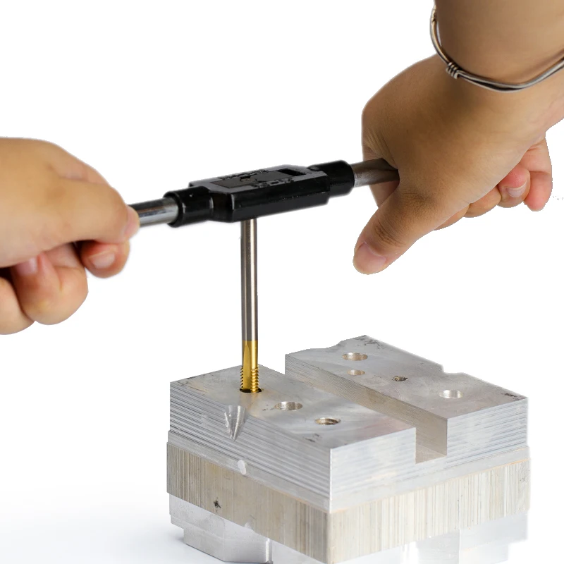 Метчик для машинной резьбы 90-150 длинный хвостовик метрический штекер M2-M12 прямая