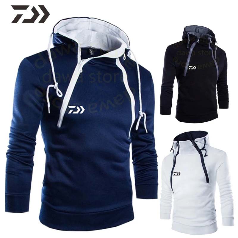 Одежда для рыбалки Толстовка Мужская одежда на молнии рубашка с длинным рукавом