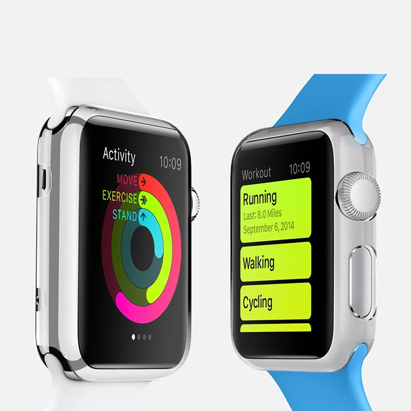 Ультратонкий чехол для телефона и Встроенный протектор экрана Apple Watch 42 мм