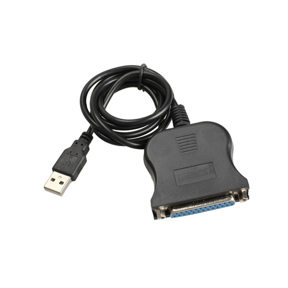 Print Converter Cable USB 1.1 To DB25 Female Port LPT Adapter For Black Wholesale New | Электроника
