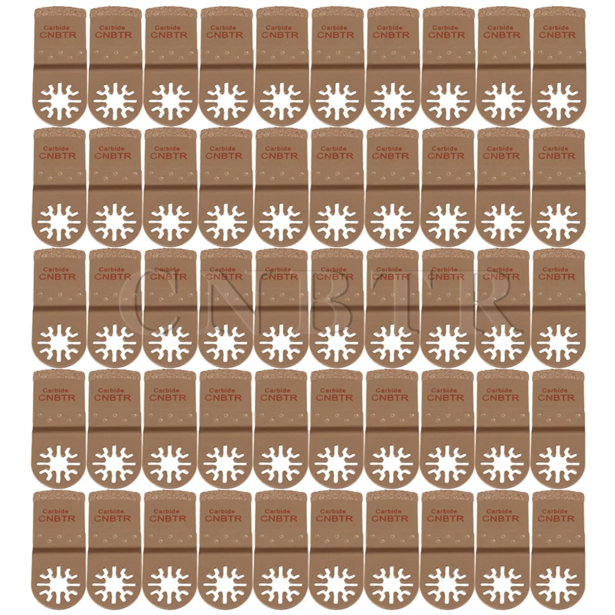 CNBTR 3.2cm Yellow Carbide Grit Universal E type Saw Blade Set of 50 | Инструменты