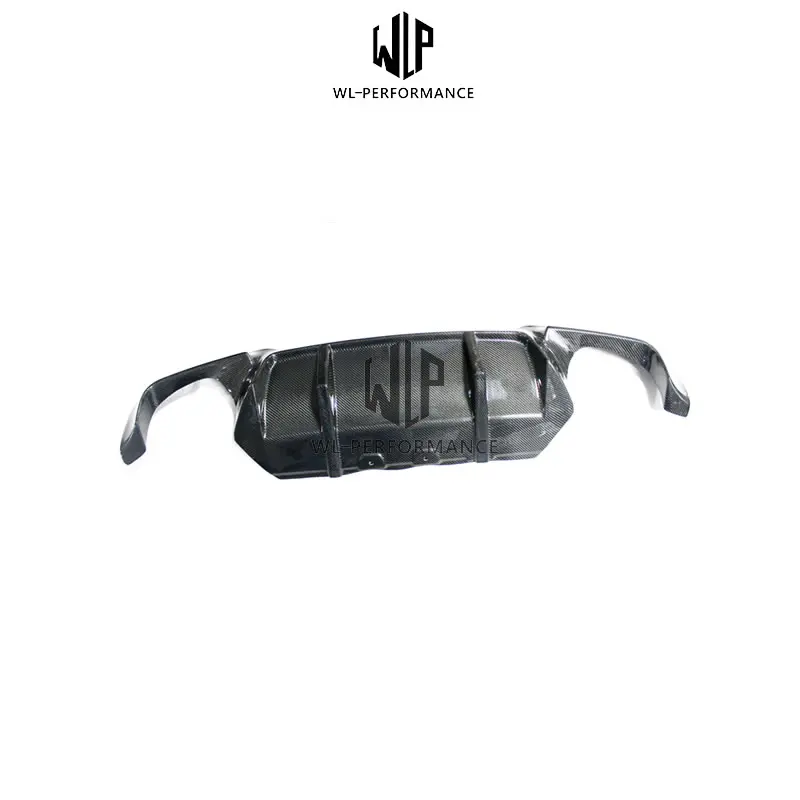 F10 F18 высокое качество карбоновое волокно Авто Задние губные фартуки для BMW 5 серии