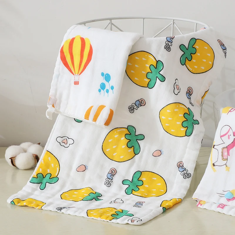 Baby Face муслиновое полотенце хлопок марля Детский носовой Платок Квадратный