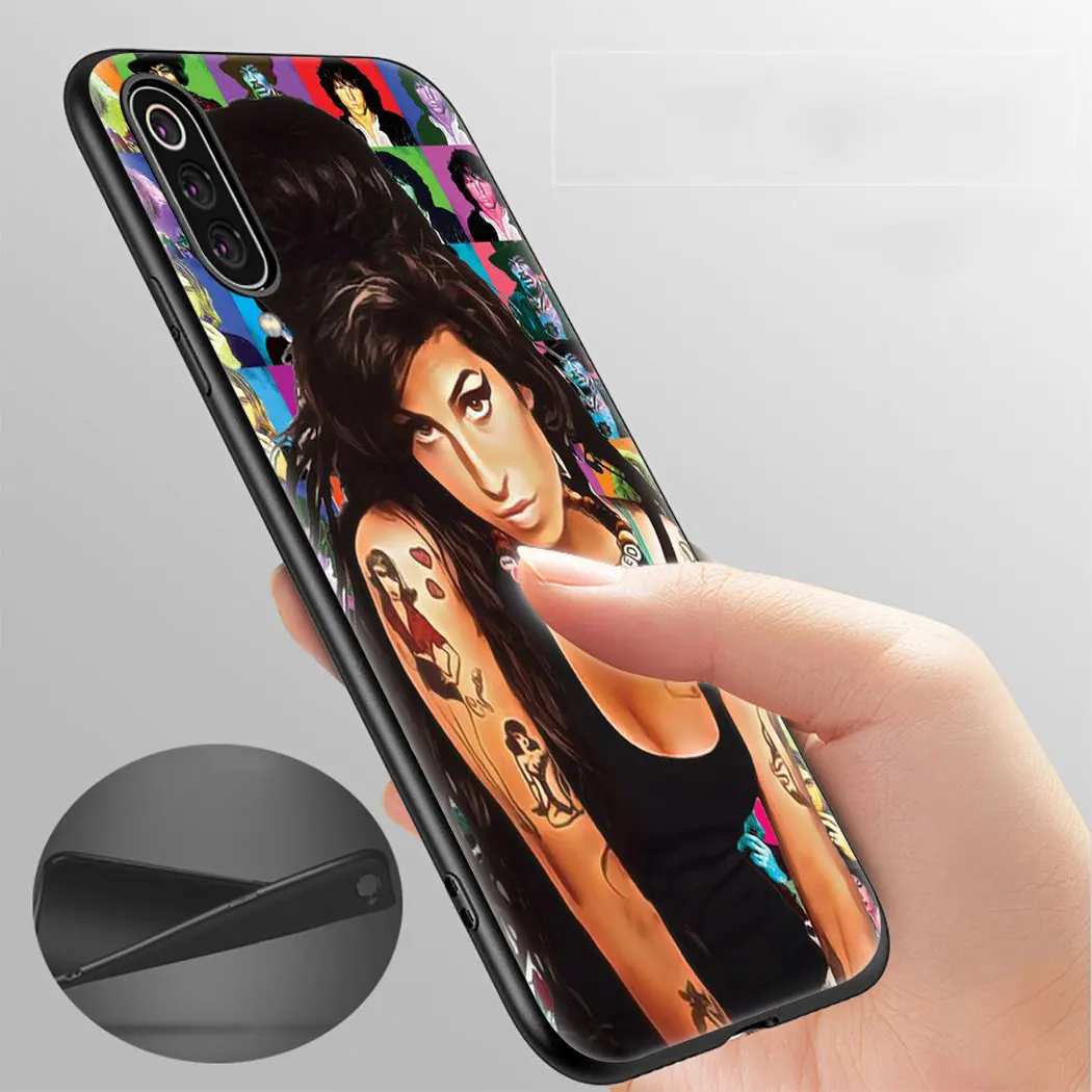Мягкий чехол для Redmi Note 4X 5 S2 7 4A 5A 6A 6 Plus с изображением Amy Winehouse телефона | Мобильные