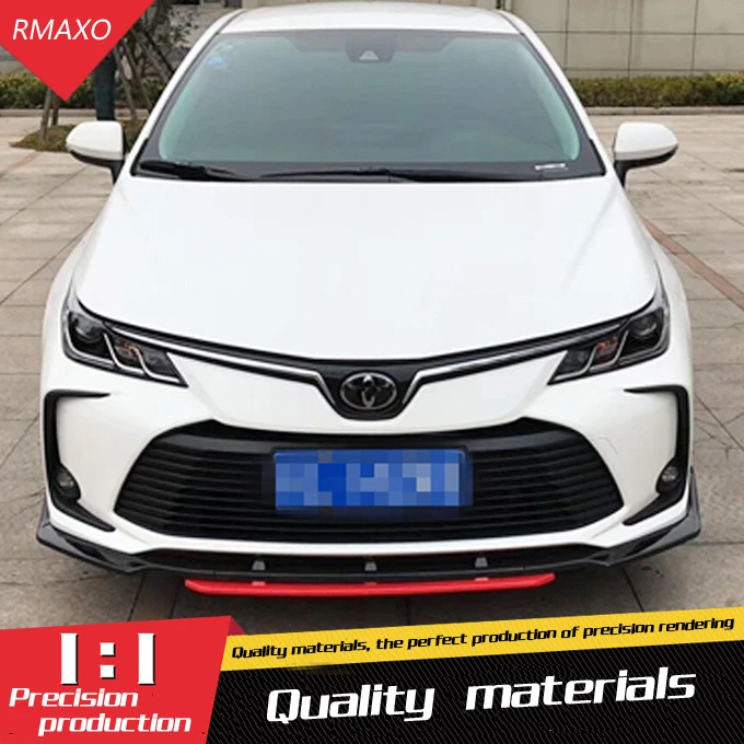 Для TOYOTA Corolla Body kit спойлер 2019 2020 Левин ABS задний передний бампер диффузор защитные