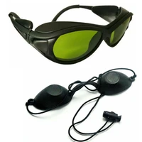 6006 type ce 200nm 2000nm ipl laser protection goggles glasses uv400 operator clients eeypatch black