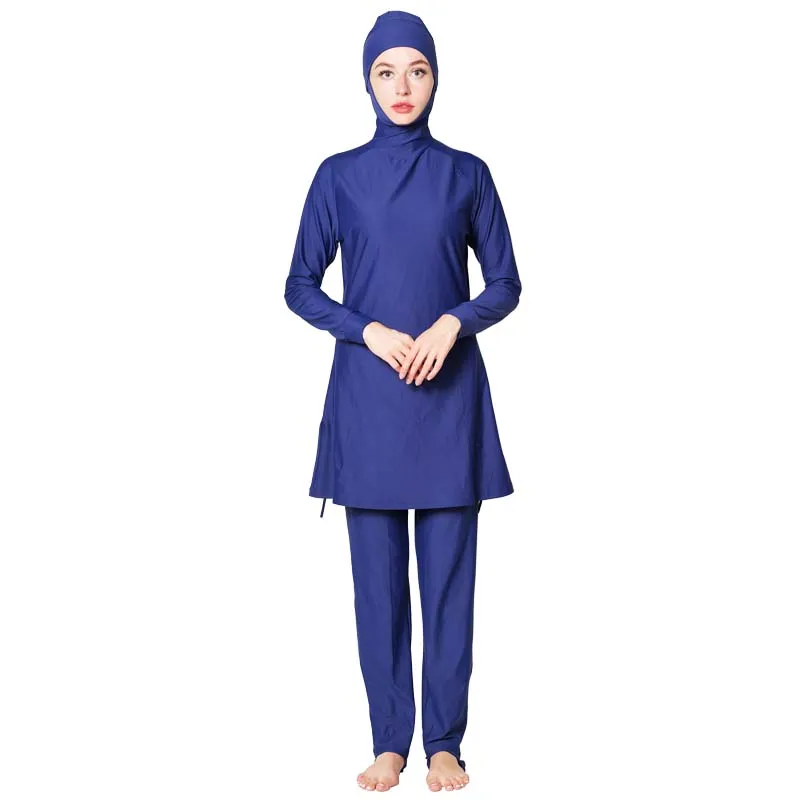 Купальник shehang Islam Burkinis купальный костюм с длинным рукавом для женщин слитный