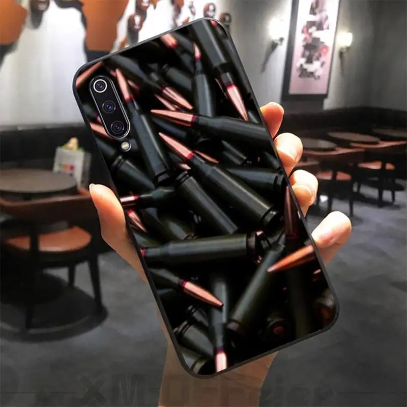 

Creative bullet DIY Phone Case For Xiaomi Mi 9 9T CC9 CC9E 8 SE Pro A2 Lite 6X 5 A3 A1 Max Mix 2 3