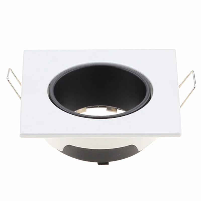5 шт. новый дизайн встраиваемый Точечный светильник корпус круглый квадратный