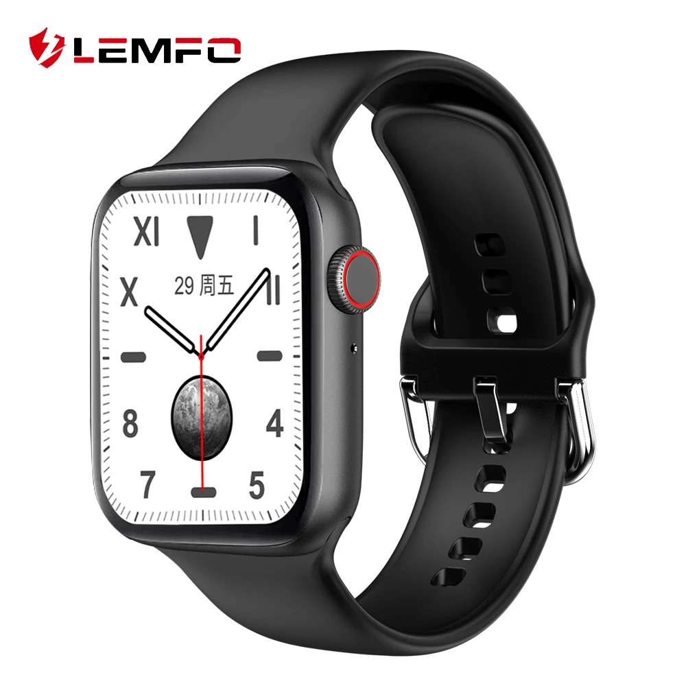 Смарт-часы LEMFO DT100 Plus для мужчин и женщин 1 75 дюймов 320*385 HD экран Bluetooth звонки IP68