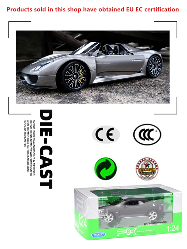 

WELLY 1:24 Jaguar 2010 JAGUAR XJ sports car simulation alloy car model crafts decoration collection toy tools gift