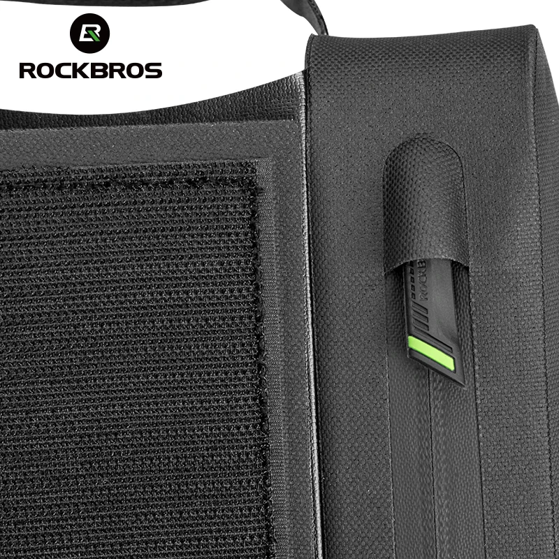 ROCKBROS, 2 в 1, велосипедная сумка, водонепроницаемая, с сенсорным экраном, велосипедная сумка, MTB, для шоссейного велосипеда, верхняя труба, рама, 6,0 дюймов, экран, Съемная сумка для телефона