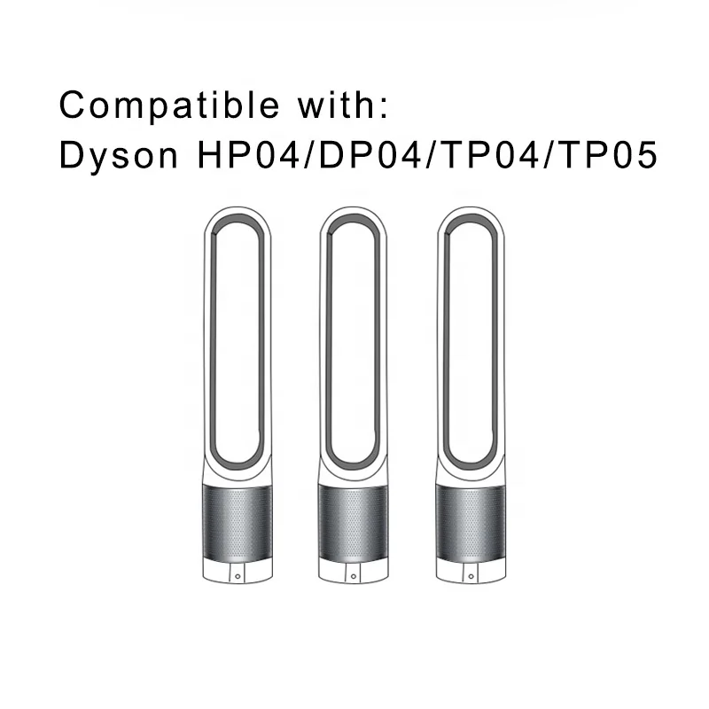 Фильтр HEPA с активированным углем для Dyson TP04 HP04 DP04 TP05 HP05 очиститель герметичный