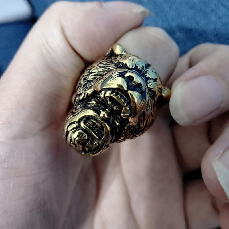 2020 Новинка для мужчин черный цвет Серебристый Золотистый Уникальный Викинг