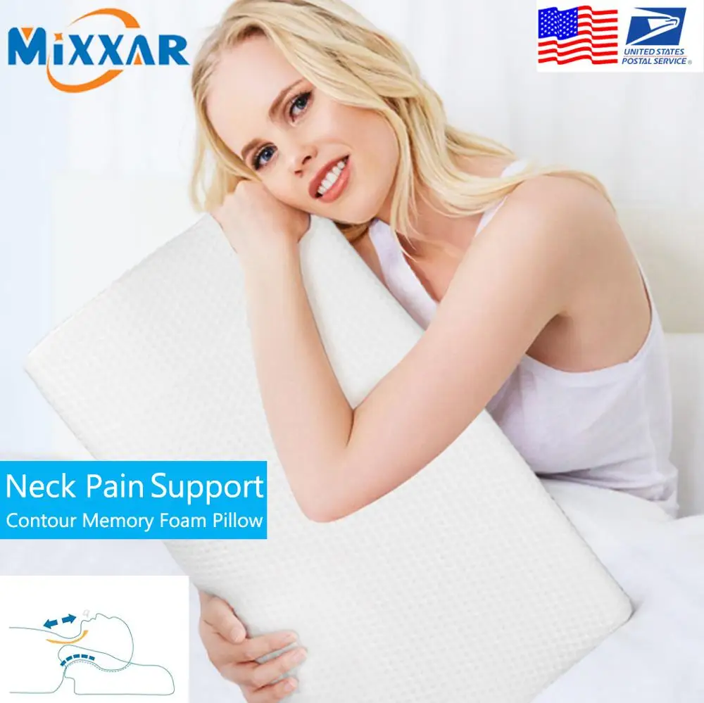 Дропшиппинг контурная подушка из пены с памятью ортопедические спальные подушки