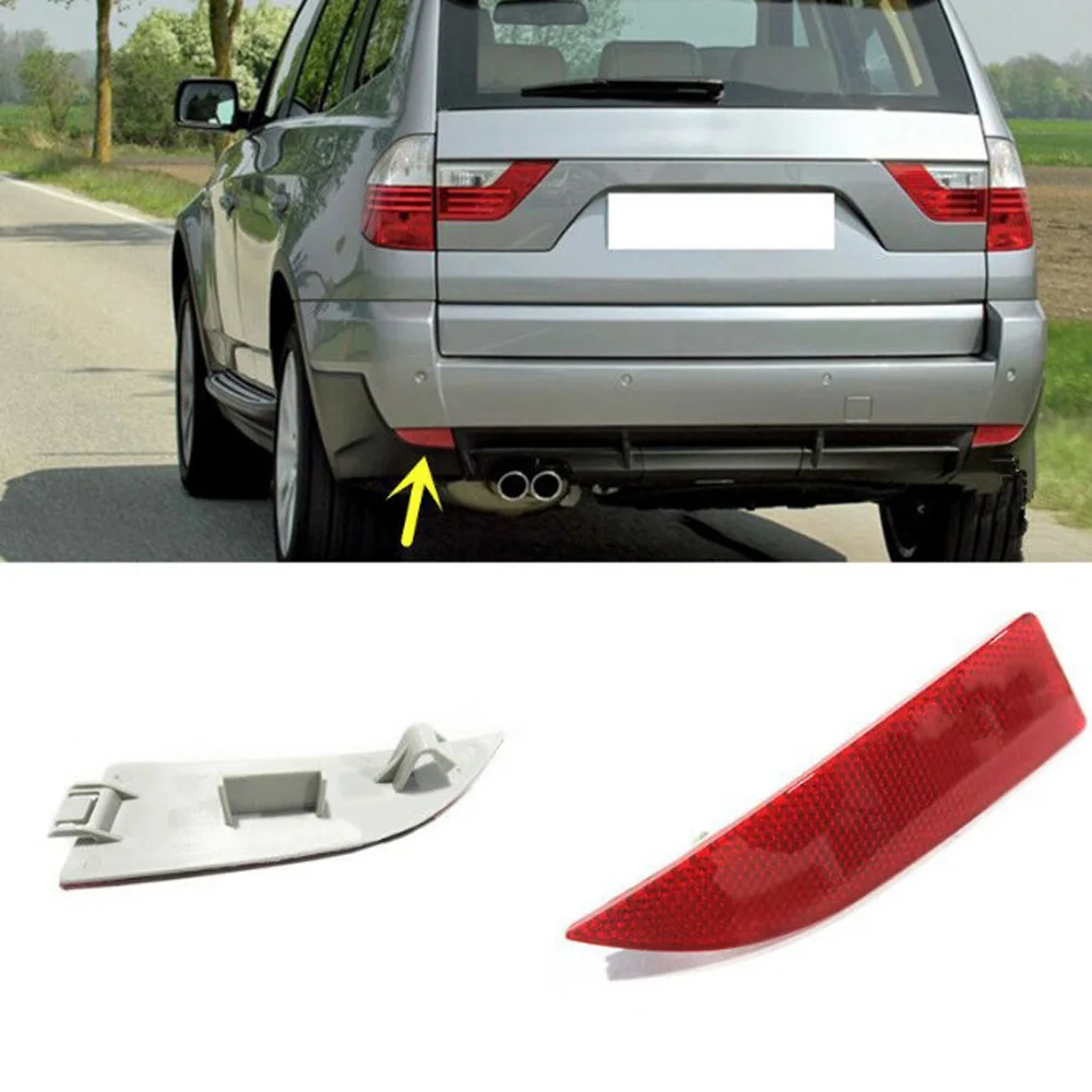 Красный Автомобильный бампер отражатель задняя крышка для BMW X3 2004 2010 внешние