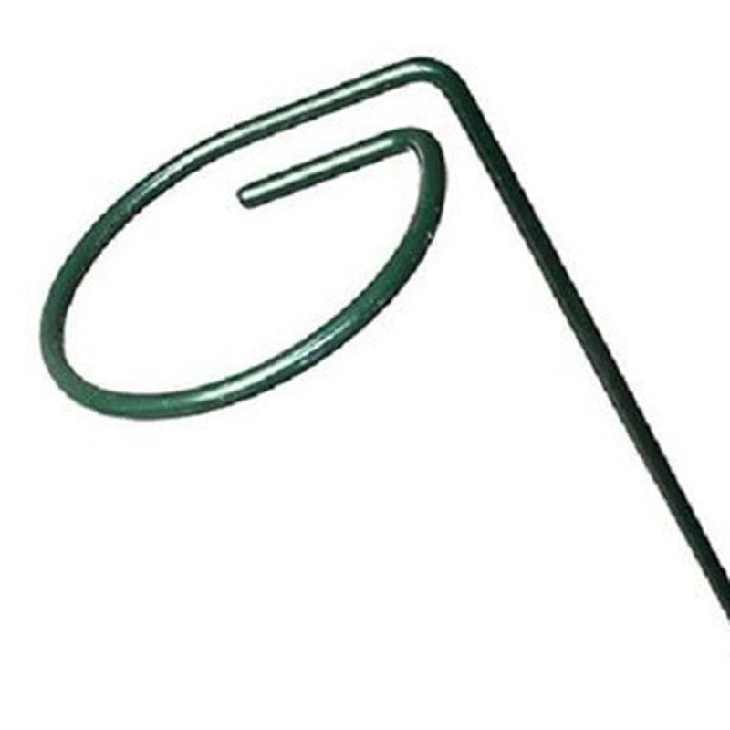 

8PCS Beautiful Plant Support Stand Flowers Support Ring Metal Plant Support Stakes Bonsai Support Backyard Garden Tool