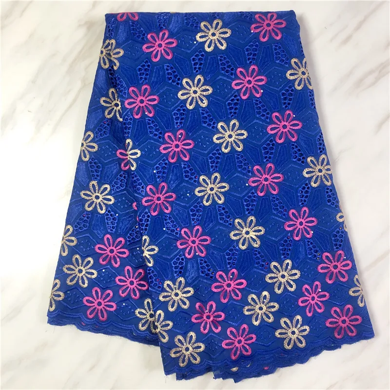 Швейцарская Кружевная Ткань 5 ярдов новинка 2020 тяжелая вышивка бисером