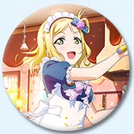 1 шт. 58 мм аниме Love Live!Sunshine! Aqours горничной милый охара Мари канань железная Кнопка