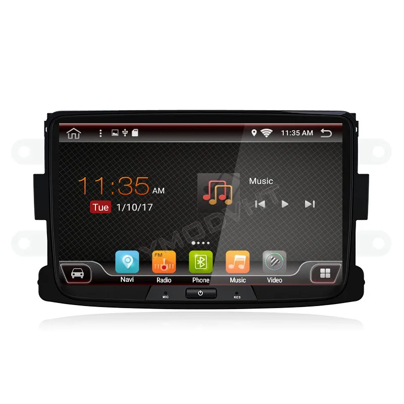 Автомагнитола YMODVHT 8 дюймов 4 Гб + 64 ГБ Android 9 0 DVD радио для Renault Duster Dacia Logan Sandero beargy