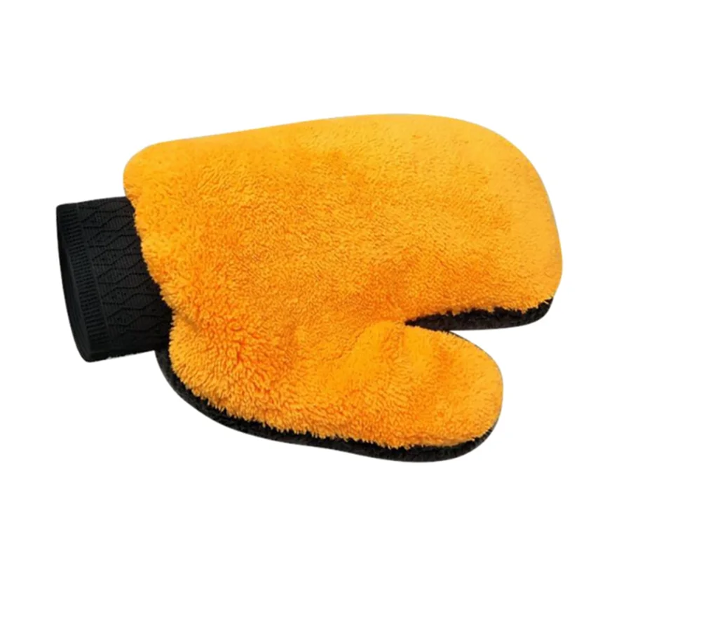 

1Pc Soft Wool cashmere Car Cleaning Glove auto Washing Duster Towel Cloth Tools