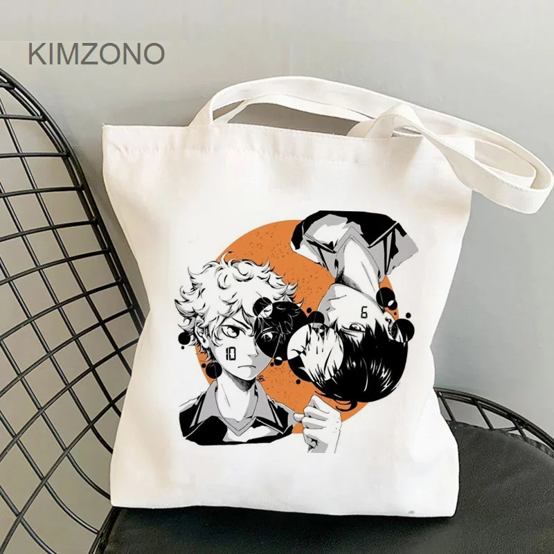 

Haikyuu shopping bag jute bag cotton recycle bag shopper shopping grocery bag string shoping boodschappentas sac tissu