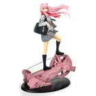 Аниме DARLING in the FRANXX фигурка Zero Two 02 ПВХ фигурка Коллекция Модель игрушки рождественские подарки 28 см