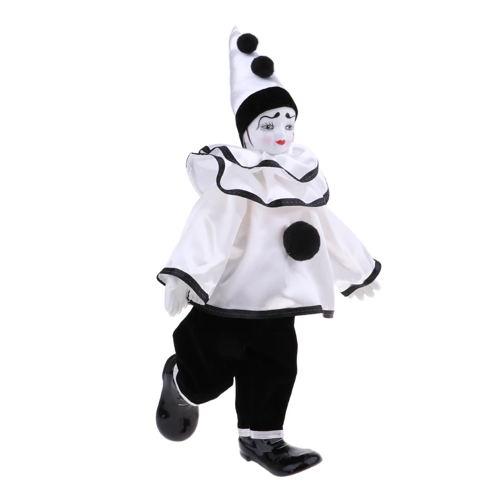 Фарфоровые куклы клоуны для детей 38 см подарок на день рождения игрушка домашний