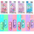Nintend джойстик Стик ручка Кепки Защитная крышка Для Nintendo Switch Joy-con контроллер ABXY ключ Стикеры кожи чехол