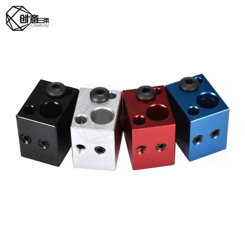 V5 Heater Block Aluminum Silicone Sock 3D Printer Parts VS E3D V6 Fit J-head Hotend Bowden Extruder To Thermistor | Компьютеры и офис